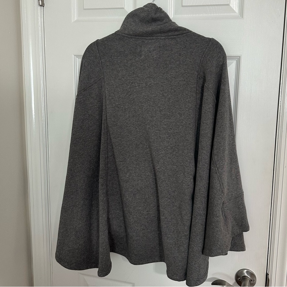 UGG: FLEECE PICHOT Double Knit CAPE PONCHO - Picture 2 of 16